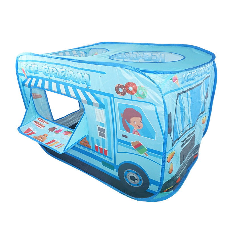 🎪 60% OFF! ✨ POP-UP PLAY TENT - 30-Second Setup & Foldable Design, Colorful Castle Theme for Imaginative Play, Perfect Gift for Kids 2-6 Years 🏰🎁