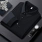 Men's Lapel Faux Two-Piece Knitted Shirt【FREE SHIPPING】