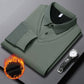 Men's Lapel Faux Two-Piece Knitted Shirt【FREE SHIPPING】