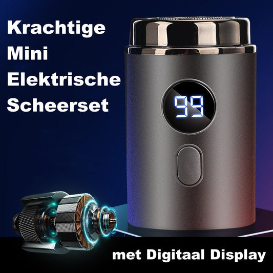 🥳2026 HOT SALE🥳💞50K+ SOLD!🪒🔇 50% OFF! Powerful Mini Shaver – 60min runtime, one‑button operation. 3D heads follow contours, no nicks. Great for sensitive skin. A senior‑friendly grooming buddy. 🧔💙