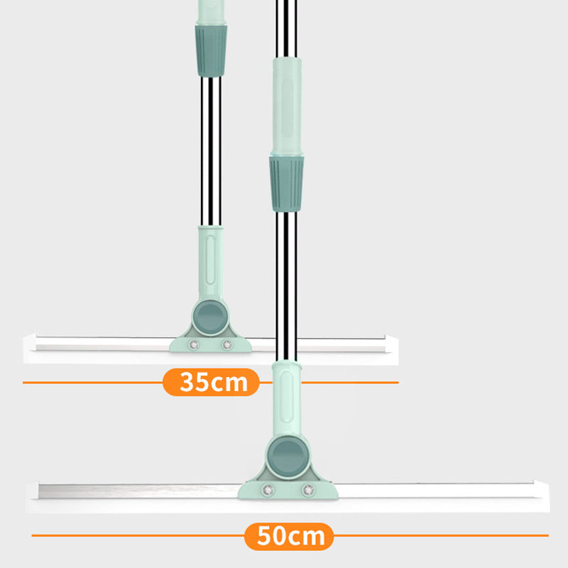 🥳2026 HOT SALE🥳💞50K+ SOLD!🐾🧼 LAST DAY 50% OFF! Multi‑Surface Silicone Squeegee – Removes pet hair, sand & spills. 180° rotating head, adjustable long handle. No tangled bristles! 🧽💪