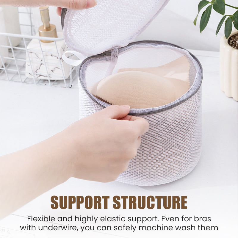 🥳2026 HOT SALE🥳💞50K+ SOLD! 🧺✨ 50% OFF! Portable Mesh Laundry Bags with Handle – durable mesh, snag-free zipper, 3D shape for better clean. Protects delicates & extends garment life! 🛡️💚