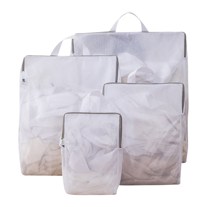 🥳2026 HOT SALE🥳💞50K+ SOLD! 🧺✨ 50% OFF! Portable Mesh Laundry Bags with Handle – durable mesh, snag-free zipper, 3D shape for better clean. Protects delicates & extends garment life! 🛡️💚