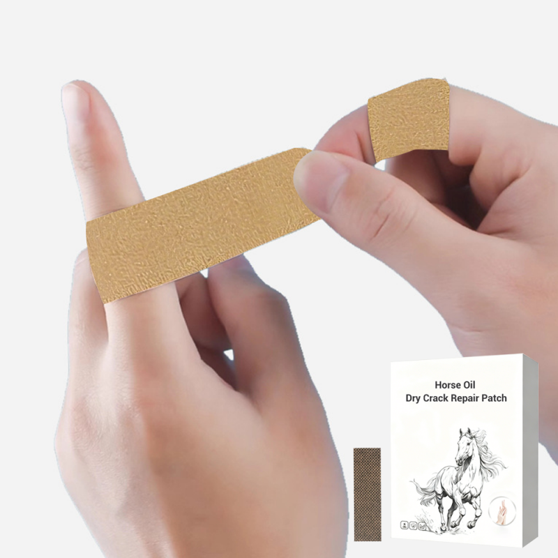 ⏰ Horse Oil Hand & Feet Repair Patch | Christmas SALE 50% OFF | Intensive Hydration for Dry Cracked Skin, Long-Lasting Relief | Perfect Winter Care Gift Set 🎄✨