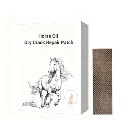 ⏰ Horse Oil Hand & Feet Repair Patch | Christmas SALE 50% OFF | Intensive Hydration for Dry Cracked Skin, Long-Lasting Relief | Perfect Winter Care Gift Set 🎄✨