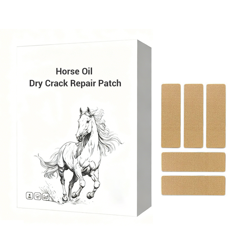 ⏰ Horse Oil Hand & Feet Repair Patch | Christmas SALE 50% OFF | Intensive Hydration for Dry Cracked Skin, Long-Lasting Relief | Perfect Winter Care Gift Set 🎄✨