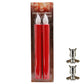 🥳2026 HOT SALE🥳💞50K+ SOLD! 🕯️✨ 50% OFF! Remote Control LED Taper Candle – realistic flickering flame, flameless & safe, remote included. Perfect for cosy dinners & decor! 🏠💚