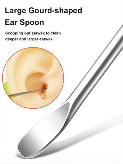 Portable Screw Earpick 6-piece Set