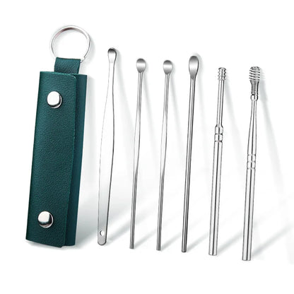 Portable Screw Earpick 6-piece Set