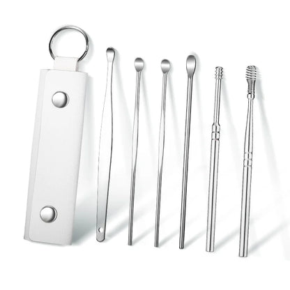 Portable Screw Earpick 6-piece Set