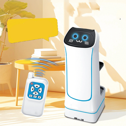 🥳2026 HOT SALE🥳💞50K+ SOLD! 🤖📦 Remote Control Delivery Robot – carries small items on a tray, 2.4GHz precise control, lights & sounds. Inspires role-play & responsibility – a gift grandkids will love! 🎁✨