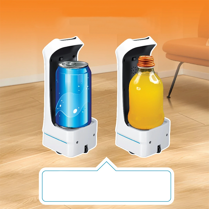🥳2026 HOT SALE🥳💞50K+ SOLD! 🤖📦 Remote Control Delivery Robot – carries small items on a tray, 2.4GHz precise control, lights & sounds. Inspires role-play & responsibility – a gift grandkids will love! 🎁✨