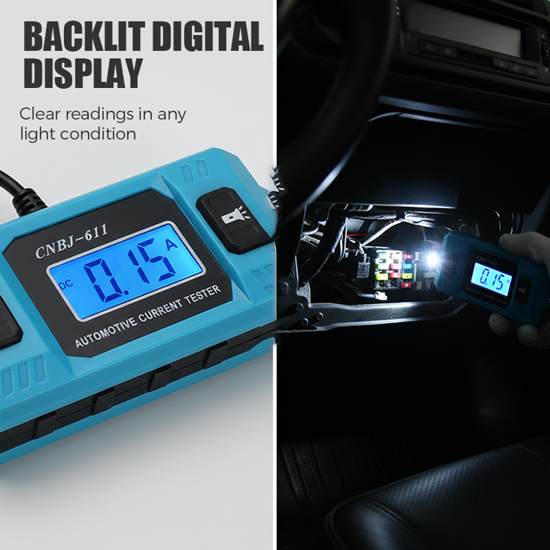 ⏳🔥LIMITED-TIME 50% OFF! ⏰Automotive Current Tester – Find Electrical Leaks Fast – Plug & Play, No Wiring, No Guesswork 🔧