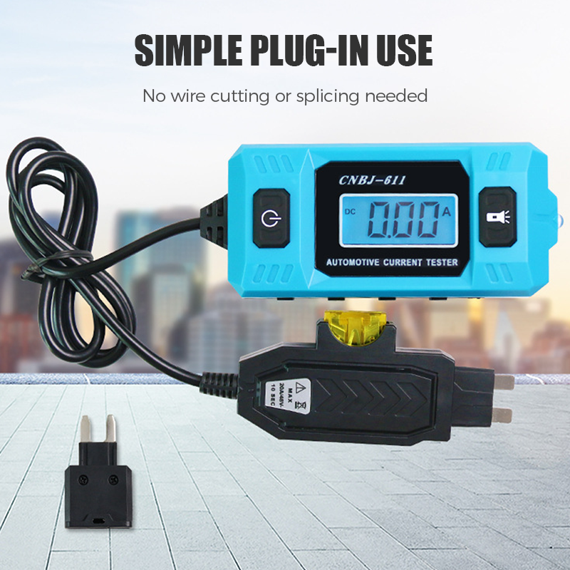 ⏳🔥LIMITED-TIME 50% OFF! ⏰Automotive Current Tester – Find Electrical Leaks Fast – Plug & Play, No Wiring, No Guesswork 🔧