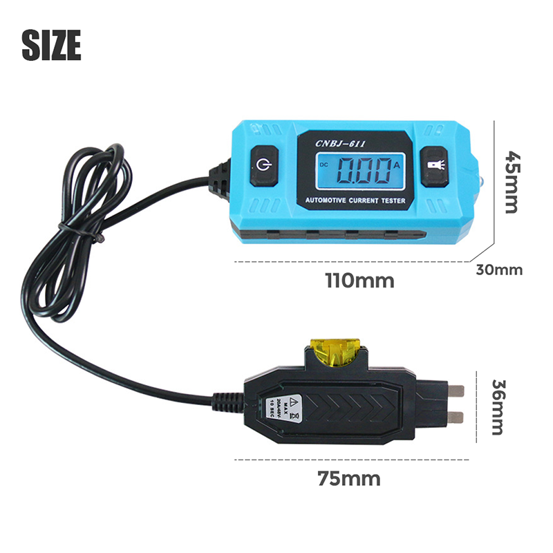 ⏳🔥LIMITED-TIME 50% OFF! ⏰Automotive Current Tester – Find Electrical Leaks Fast – Plug & Play, No Wiring, No Guesswork 🔧