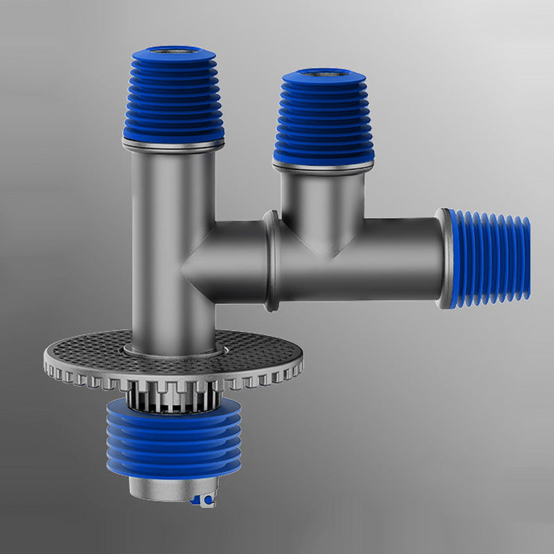 Downspout Odor & Overflow Resistant Floor Drain Fitting
