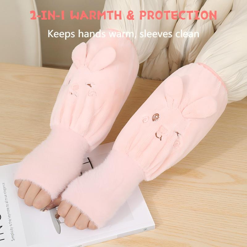 Arm Sleeve Covers with Half Gloves