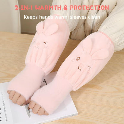 Arm Sleeve Covers with Half Gloves