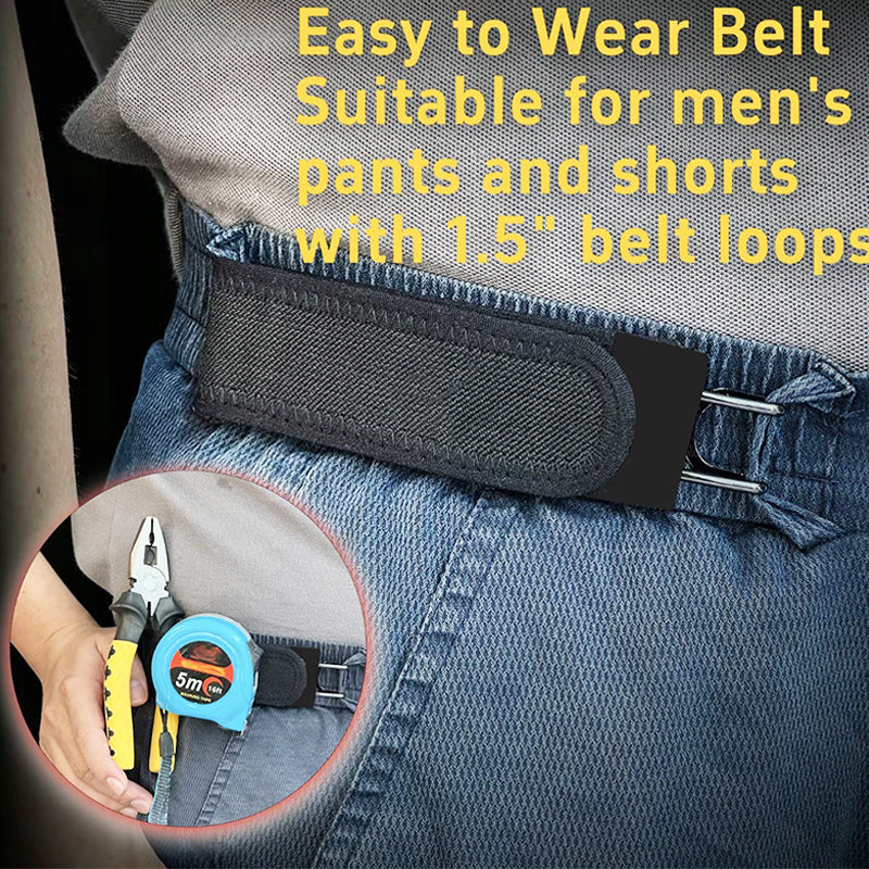 🥳2026 HOT SALE🥳💞50K+ SOLD!👖🔗 50% OFF No-Buckle Elastic Belt – Unbuckle your comfort! This seamless stretch waistband moves with you for all-day ease in jeans or workwear. 🚀✨