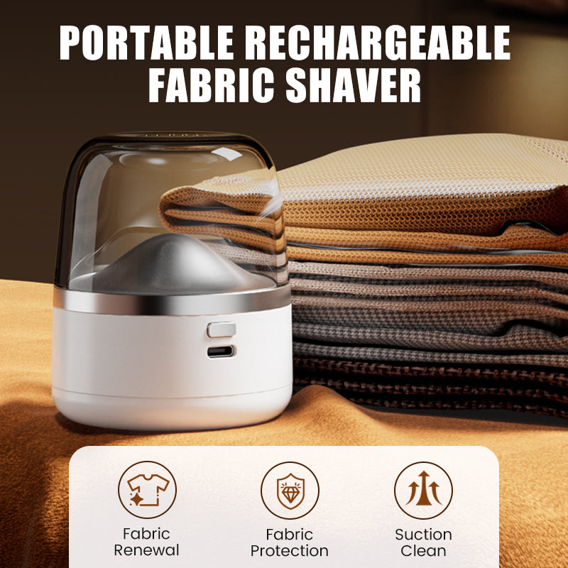 🥳2026 HOT SALE🥳💞50K+ SOLD! 🧵✨ 50% OFF! Portable Rechargeable Fabric Shaver – removes lint & fuzz fast, built-in suction & quiet. Restore sweaters & blankets like new! 👕💚