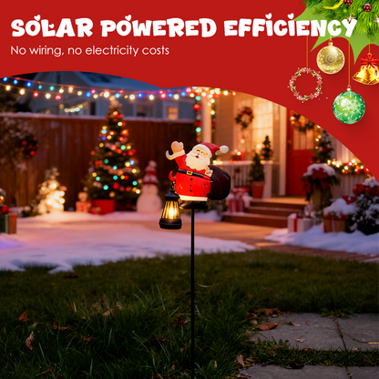 Solar Santa Claus Garden Stake Light