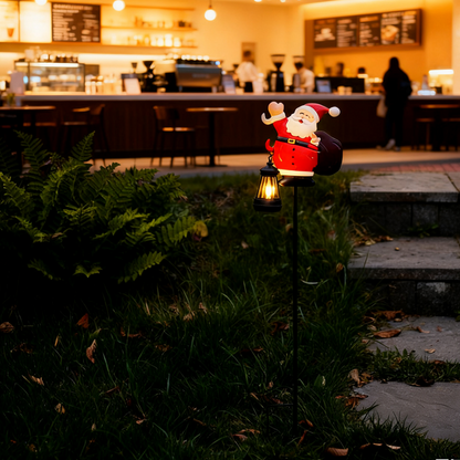 Solar Santa Claus Garden Stake Light