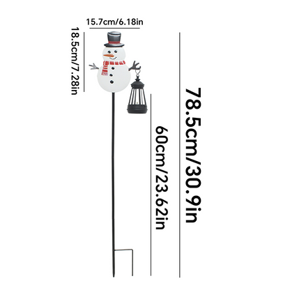 Solar Santa Claus Garden Stake Light