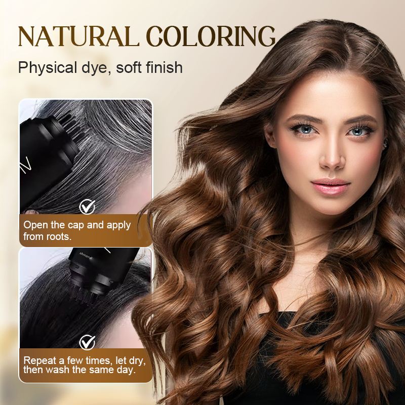 Buy 1 Get 1 Free✨50K+ SOLD! ⚡Instant Gray Hair Cover Comb