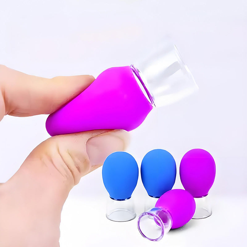 🧪 50% OFF NOW ! 🎁 Glass and Silicone Vacuum Suction Massage Cups – Pain Relief, Skin Rejuvenation & Easy to Use 💆‍♀️