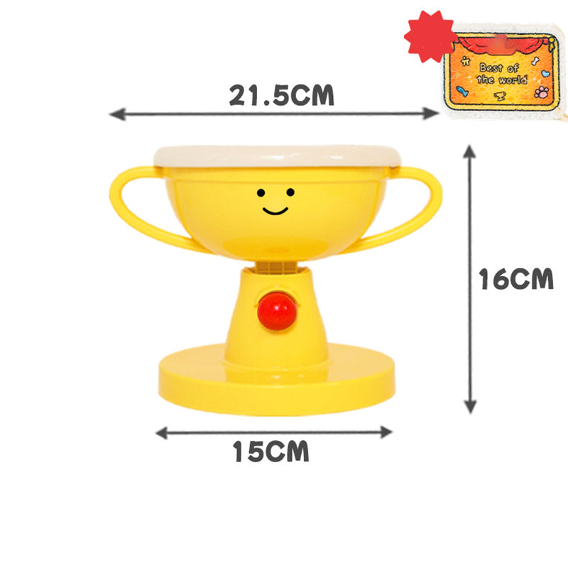 😻📢Last Day 50% OFF & Free Shipping 🐶🌟Adjustable Trophy-Shaped Pet Feeder