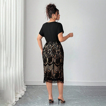 📢📢50 %  OFF !! ⏰Women's Casual Fashion V-Neck Dress