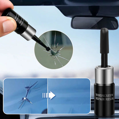 🥳2026 HOT SALE🥳💞50K+ SOLD!🚘💨 50% OFF! Glass Repair Kit – Invisible fix for chips & cracks. No drilling, no mess. Restore clarity & strength. A garage essential. 👴✅