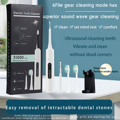 🥳2026 HOT SALE🥳💞50K+ SOLD!🎯🔇 50% OFF! Pro‑Grade Electric Toothbrush – 6 modes, pressure sensor prevents gum damage. Quiet motor, 58‑day use. Fights stains & calculus. Your daily dental ally. 🦷✨