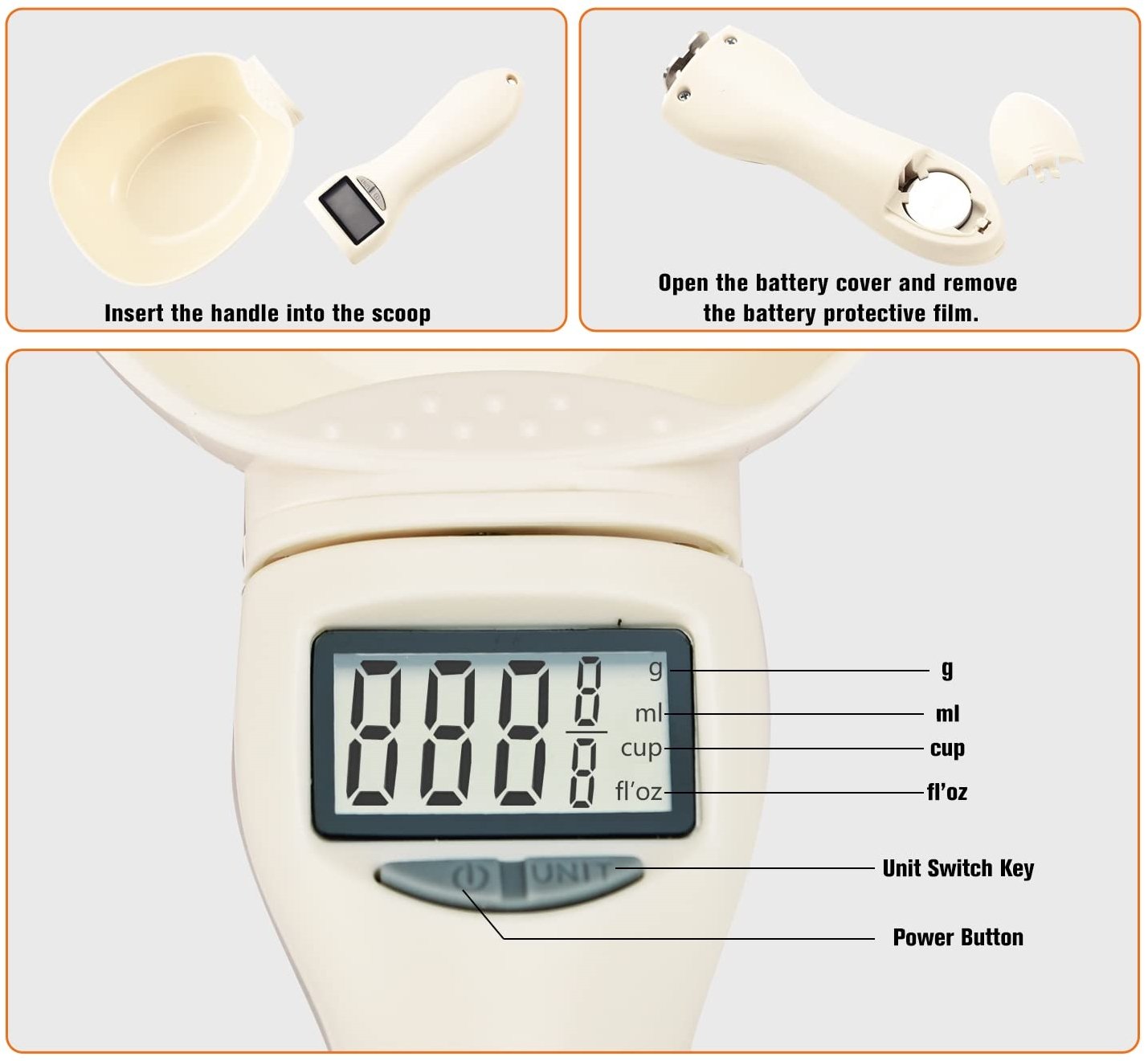 🥳2026 HOT SALE🥳💞50K+ SOLD!🥄🎂 One Smart Spoon for Everything. Measures Solids, Liquids, Powders – From Cooking to Pet Care. 🐕⚖️
