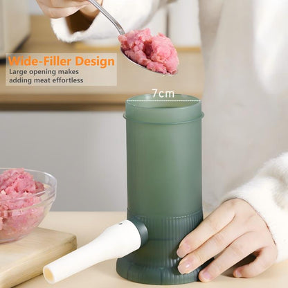 👨‍🍳🌭 Craft Your Unique Flavor! DIY Sausage Stuffer Machine Half Price Hot Sale🍖✨