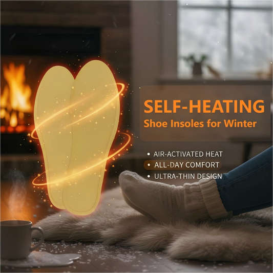 🥳2026 HOT SALE🥳💞50K+ SOLD!🔥❄️ Warm Feet in Seconds! Self-Heating Winter Insoles 50% OFF⚡️👟