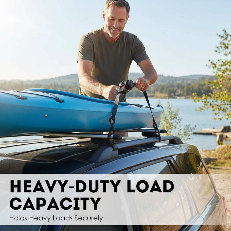 🥳2026 HOT SALE🥳💞50K+ SOLD! 🔒🚚 50% OFF! Automatic Retractable Ratchet Tie-Down Strap – auto-retract, ratchet tensioning, double hooks. 640kg max load, polyester webbing. Secure cargo easily! 🛡️💪