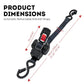 🥳2026 HOT SALE🥳💞50K+ SOLD! 🔒🚚 50% OFF! Automatic Retractable Ratchet Tie-Down Strap – auto-retract, ratchet tensioning, double hooks. 640kg max load, polyester webbing. Secure cargo easily! 🛡️💪