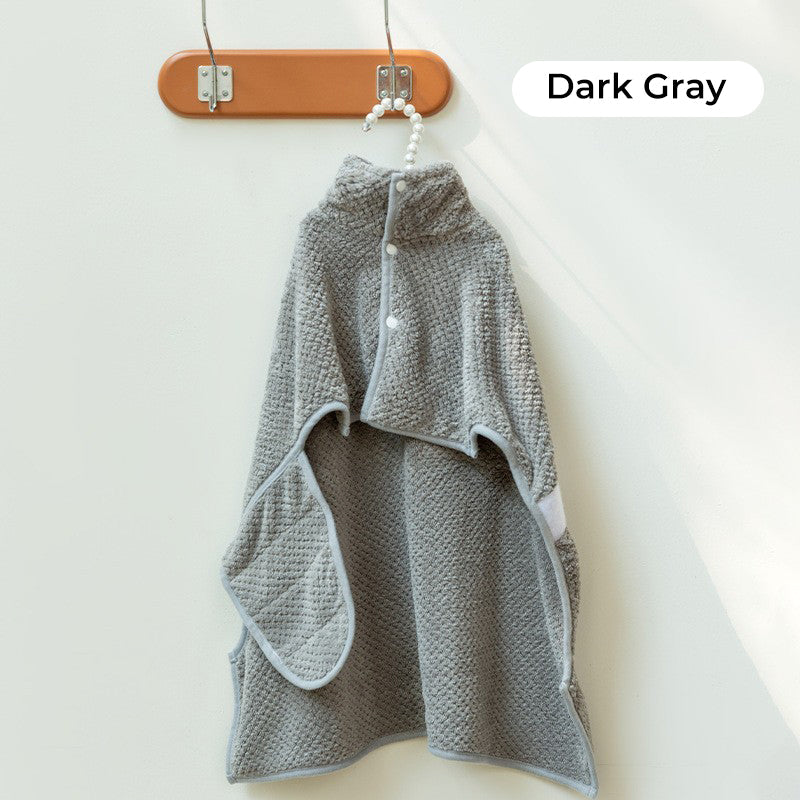 🥳2026 HOT SALE🥳💞50K+ SOLD!🌿🐾 50% OFF! Quick-Dry Pet Bathrobe – Absorbent, lightweight & machine washable. Secure button closure, no tangling. Saves drying time & keeps floors dry. A must-have for dog owners. 🦴🕊️
