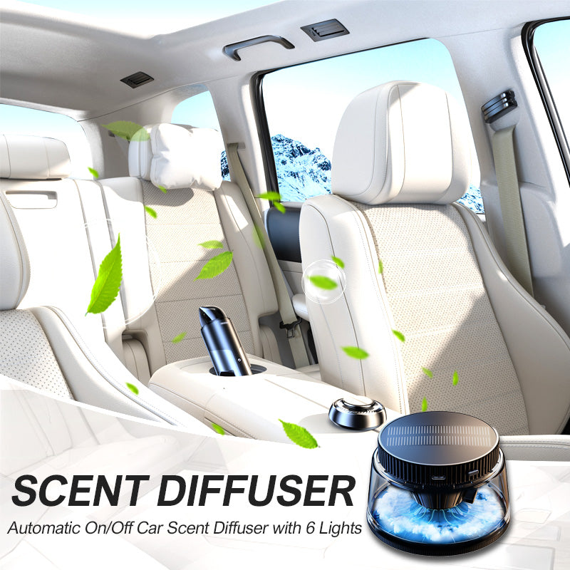 🎁2026 New Arrival💥Automatic On/Off Car Scent Diffuser with 6 Lights