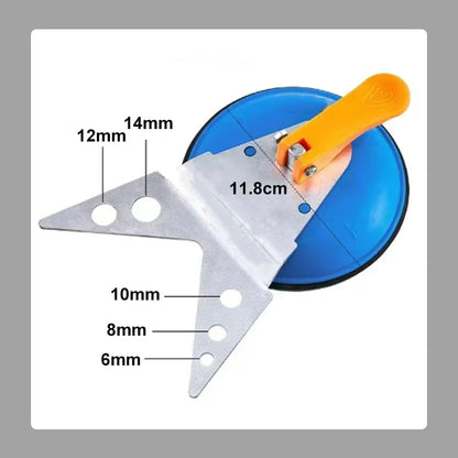 Precise Suction Cup Tile Opening Positioning Fixer