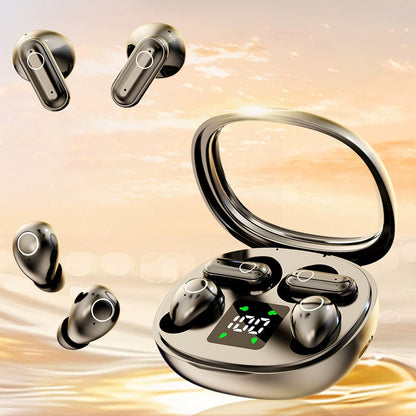 🥳2026 HOT SALE🥳💞50K+ SOLD!🎧 🔋All-Day Comfort, True Wireless Freedom. Dual Earbuds with LED Case – Grab & Go. 🚀📞