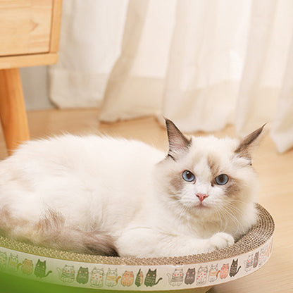 🎁💥Last day sale 50% OFF🐱 | Multi-Functional Bowl-Shaped Corrugated Cat Scratcher🐈