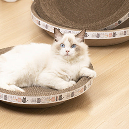 🎁💥Last day sale 50% OFF🐱 | Multi-Functional Bowl-Shaped Corrugated Cat Scratcher🐈