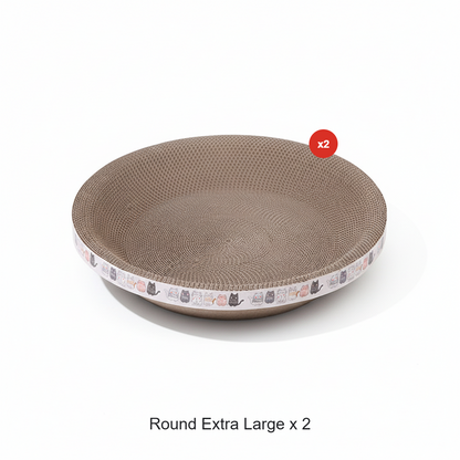 🎁💥Last day sale 50% OFF🐱 | Multi-Functional Bowl-Shaped Corrugated Cat Scratcher🐈