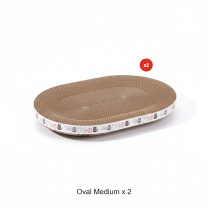 🎁💥Last day sale 50% OFF🐱 | Multi-Functional Bowl-Shaped Corrugated Cat Scratcher🐈