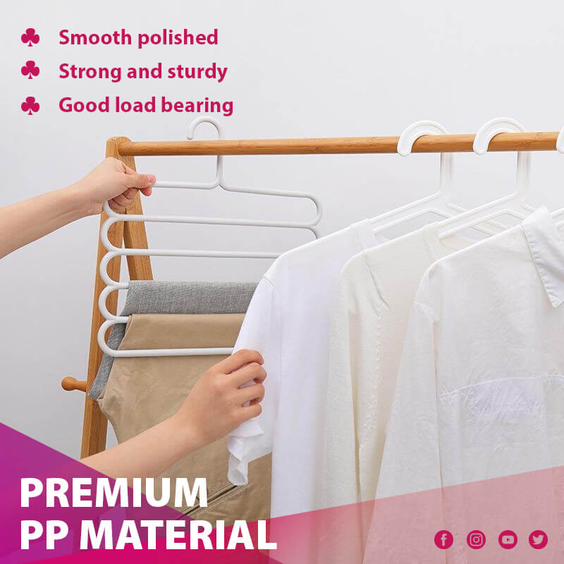 🔥Hot Sale 50% OFF🔥Multi-Functional 5-Layer Pants Hangers