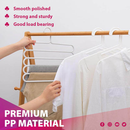 🔥Hot Sale 50% OFF🔥Multi-Functional 5-Layer Pants Hangers