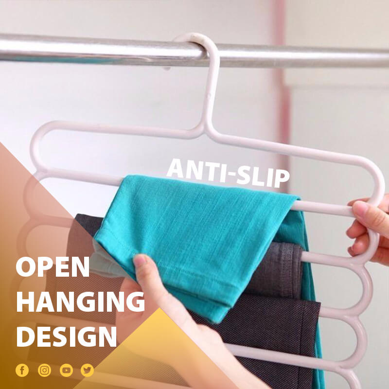 🔥Hot Sale 50% OFF🔥Multi-Functional 5-Layer Pants Hangers