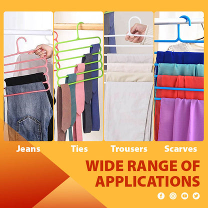 🔥Hot Sale 50% OFF🔥Multi-Functional 5-Layer Pants Hangers